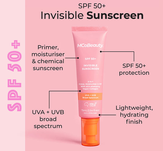 INVISIBLE FACIAL SUNSCREEN SPF 50+