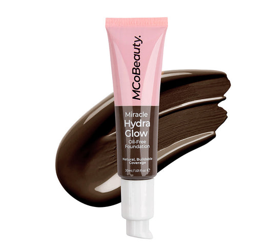 MCOBEAUTY MIRACLE HYDRA-GLOW OIL-FREE FOUNDATION - DEEP Glam Raider