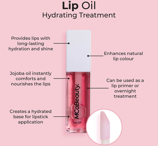 LIP OIL HYDRATING TREATMENT - SHEER ROSE