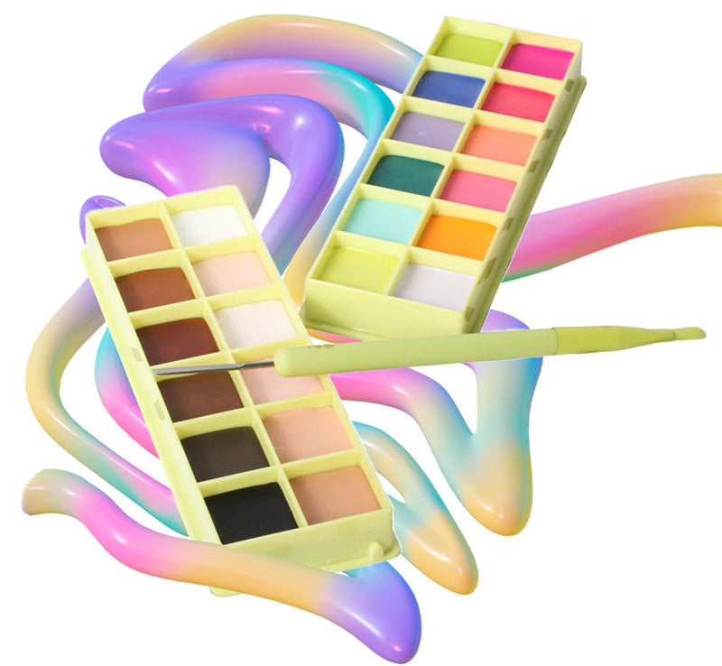 COLOUR CASE COSMETIC PAINT PALETTE - THE ELECTRICS