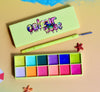 COLOUR CASE COSMETIC PAINT PALETTE - THE ELECTRICS