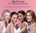 LIP PLUMP 4-IN-1 HYDRATING LACQUER - LUELLA