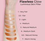 FLAWLESS GLOW LUMINOUS SKIN FILTER - 6.5 NATURAL HONEY