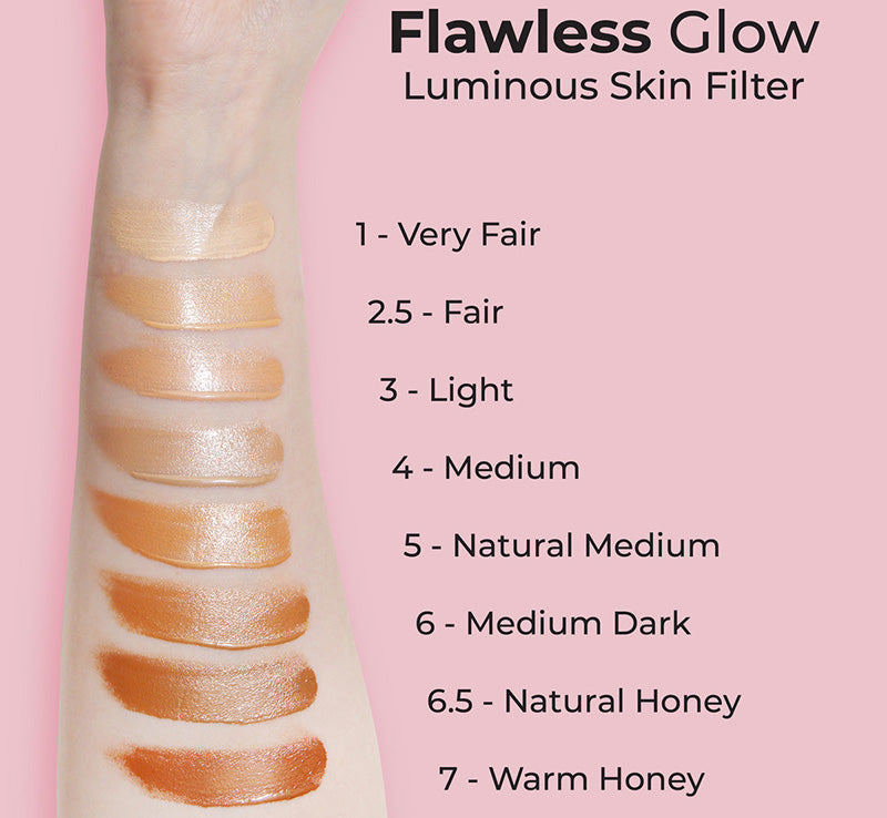 FLAWLESS GLOW LUMINOUS SKIN FILTER - 7 WARM HONEY