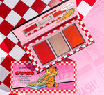 GARFIELD x GLAMLITE FOR THE LOVE OF LASAGNA FACE PALETTE