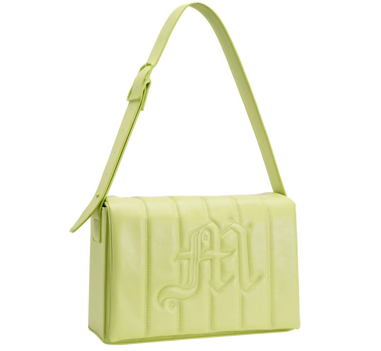 Green deals satchel bag
