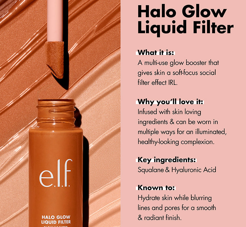 e.l.f. Cosmetics Halo Glow Liquid Filter in #6 Tan/Deep – Glam Raider