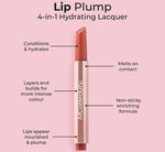 LIP PLUMP 4-IN-1 HYDRATING LACQUER - LILY