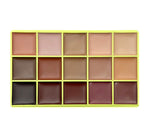 CUPID CASE LIP PALETTE & LIP BRUSH SET - MUTED NUDES