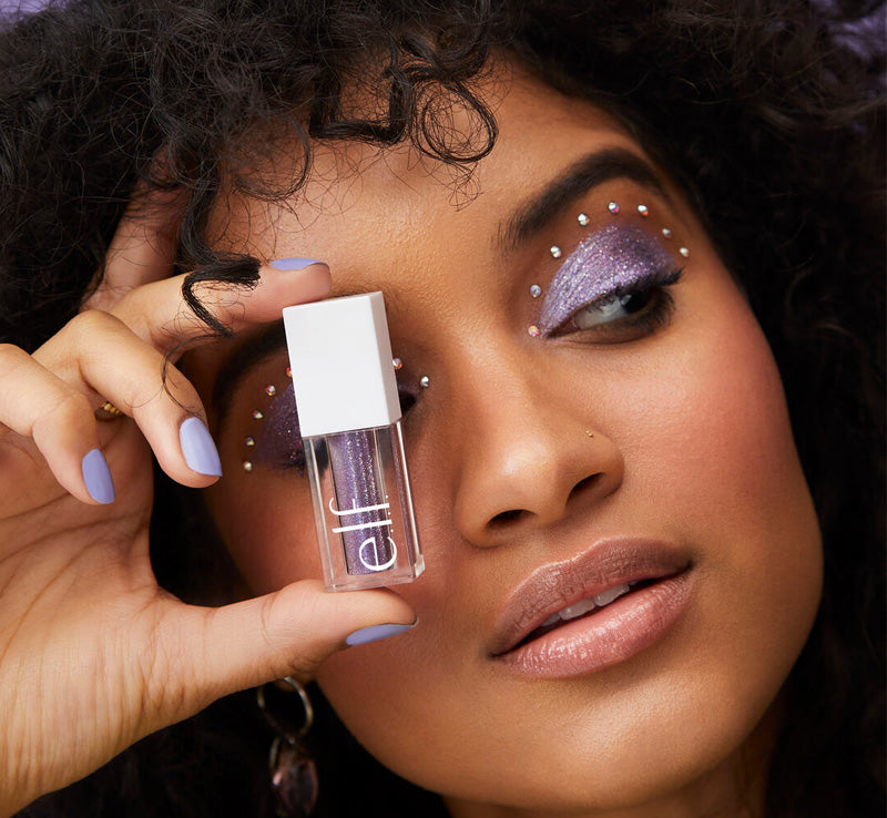 e.l.f. Cosmetics Liquid Glitter Eyeshadow in Purple Reign – Glam Raider