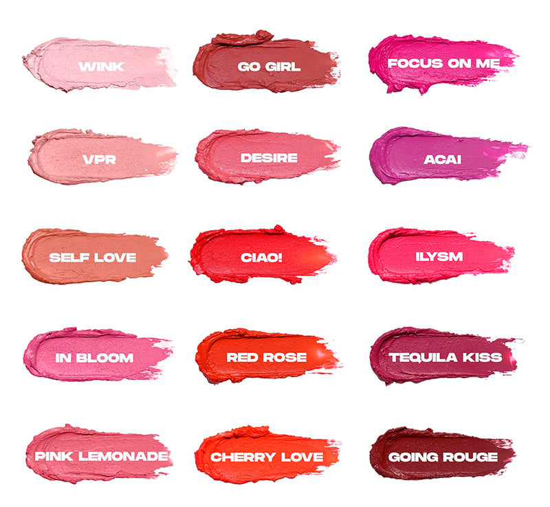 CUPID CASE LIP PALETTE & LIP BRUSH SET - ROSE GARDEN