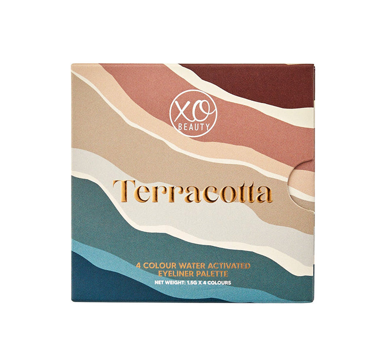 xoBeauty Terracotta Water Activated Eyeliner Palette – Glam Raider