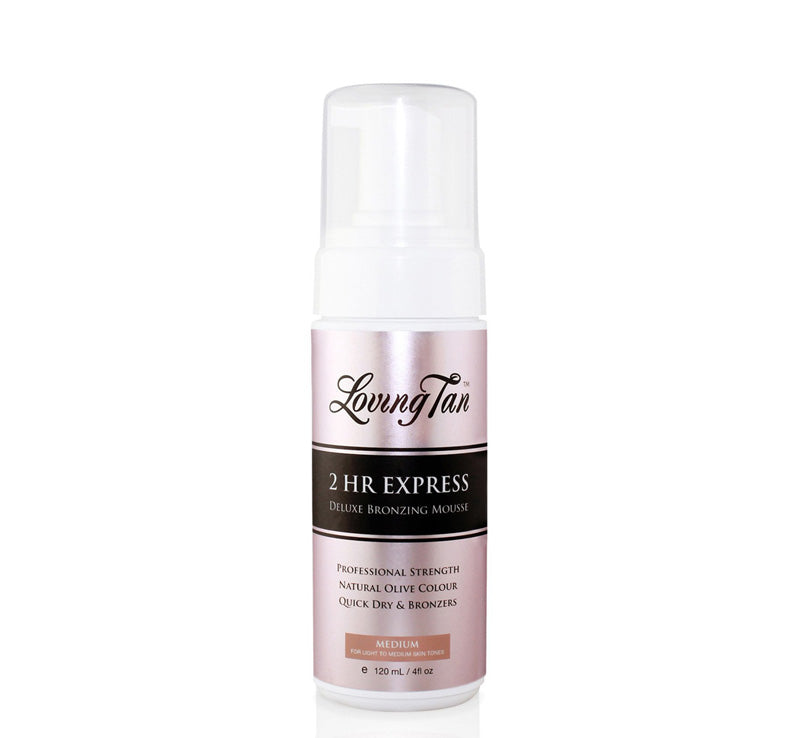 LOVING TAN 2 Hr EXPRESS MEDIUM SELF TANNING MOUSSE - 120 ml Glam Raider