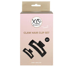 CLAW HAIR CLIP SET - BLACK ONYX