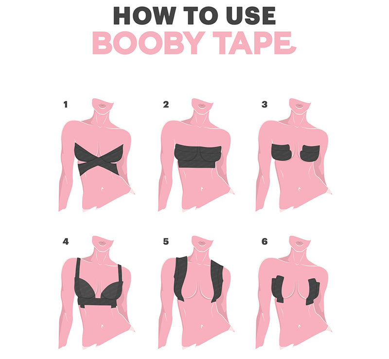 BOOBY TAPE BLACK