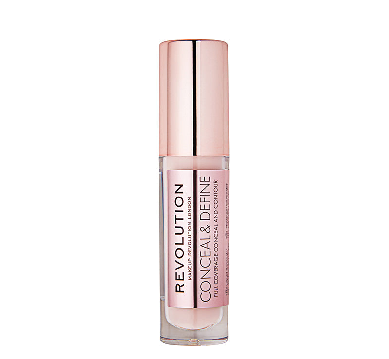 MAKEUP REVOLUTION CONCEAL AND DEFINE CONCEALER - C0.5 Glam Raider