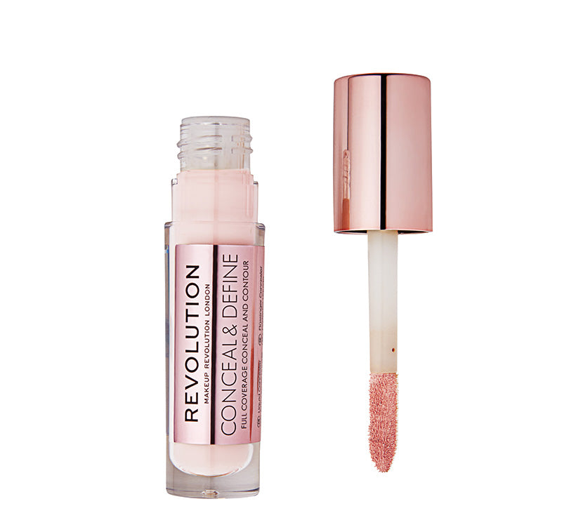 MAKEUP REVOLUTION CONCEAL AND DEFINE CONCEALER - C0.5 Glam Raider