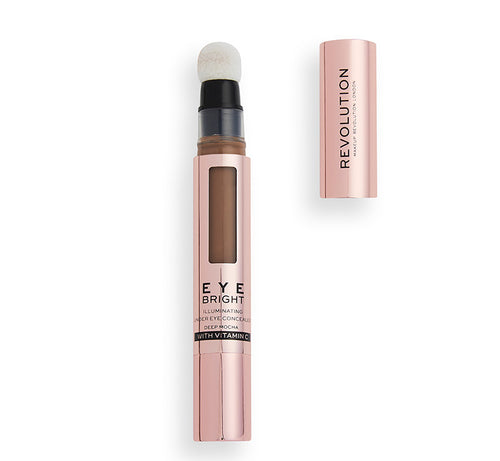 MAKEUP REVOLUTION EYE BRIGHT UNDER EYE CONCEALER - DEEP MOCHA Glam Raider