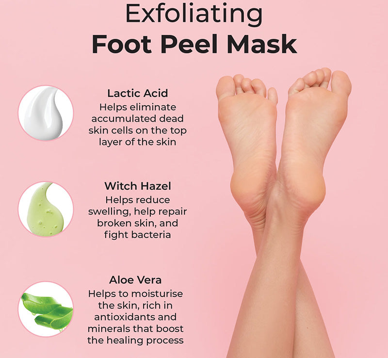 EXFOLIATING FOOT PEEL MASK