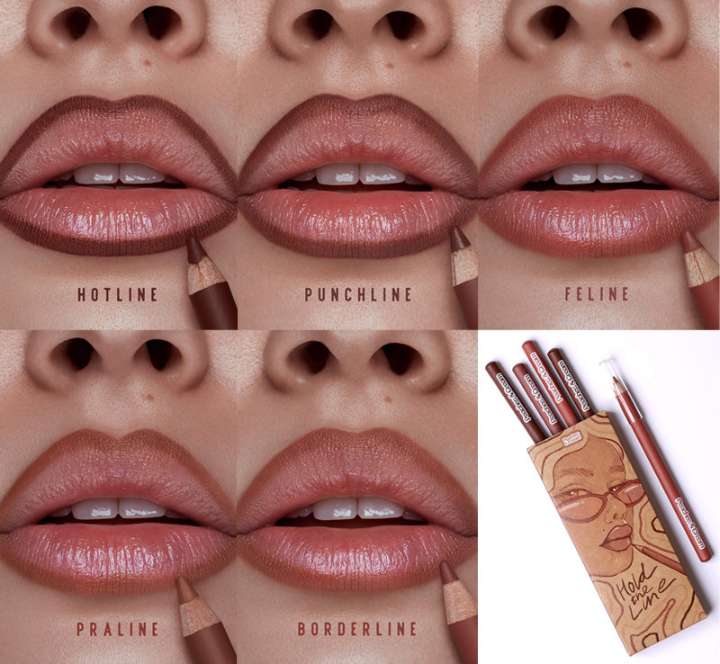 PEACHES AND CREAM HOLD THE LINE LIP LINER SET Glam Raider