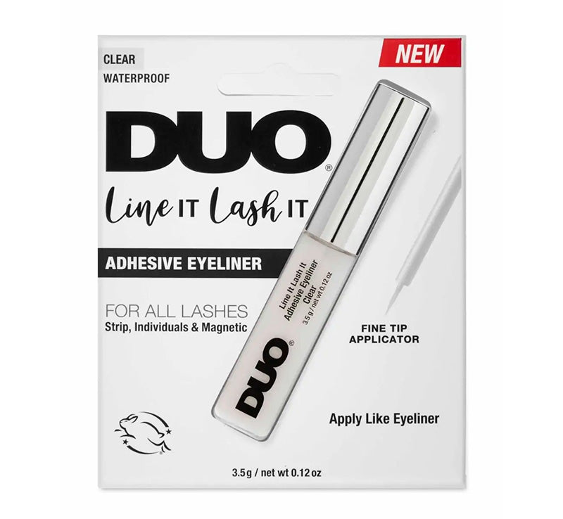 DUO LINE IT LASH IT CLEAR ADHESIVE EYELINER