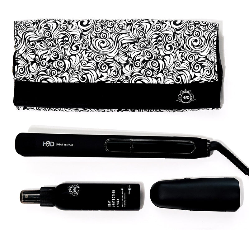 LINEAR 11 MATTE BLACK HAIR STRAIGHTENER