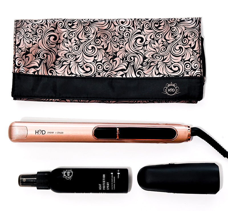 LINEAR 11 ROSE GOLD HAIR STRAIGHTENER