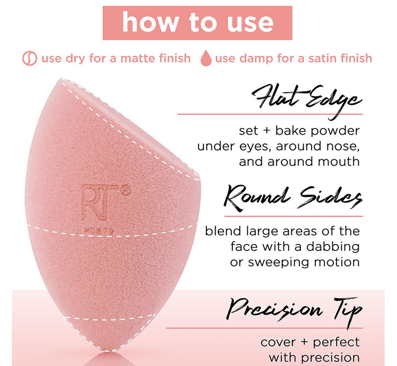 REAL TECHNIQUES MIRACLE POWDER SPONGE Glam Raider
