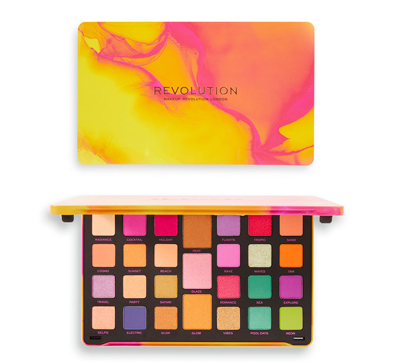 MAKEUP REVOLUTION NEON HEAT LIMITLESS PALETTE Glam Raider