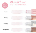 2-IN-1 GLOW & TREAT LIP OIL - PEACH