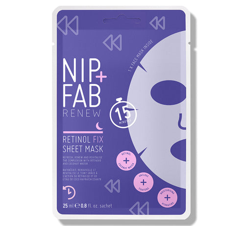 NIP + FAB RETINOL FIX SHEET MASK Glam Raider