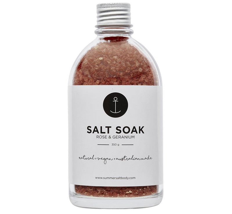 SALT SOAK - ROSE & GERANIUM