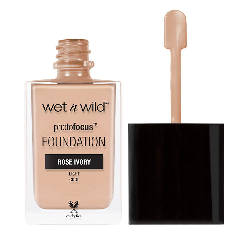 WET N WILD PHOTO FOCUS FOUNDATION - ROSE IVORY Glam Raider