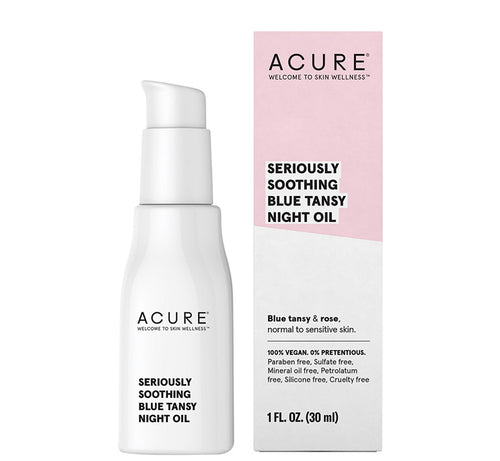ACURE SERIOUSLY SOOTHING BLUE TANSY NIGHT OIL Glam Raider