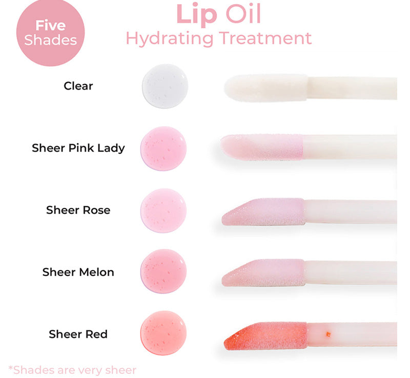 LIP OIL HYDRATING TREATMENT - SHEER RED