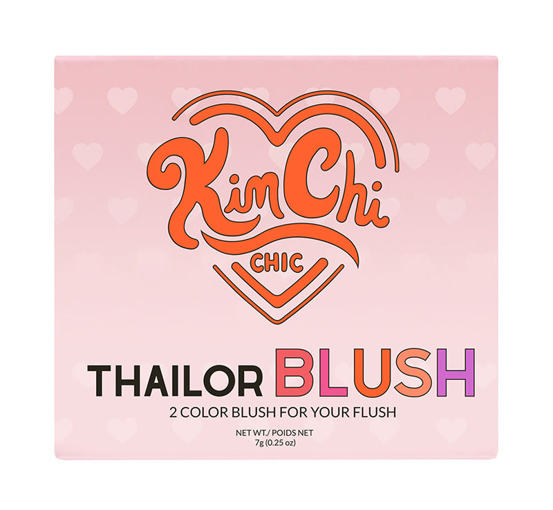 KIMCHI CHIC BEAUTY THAILOR COLLECTION BLUSH - PEACHY Glam Raider