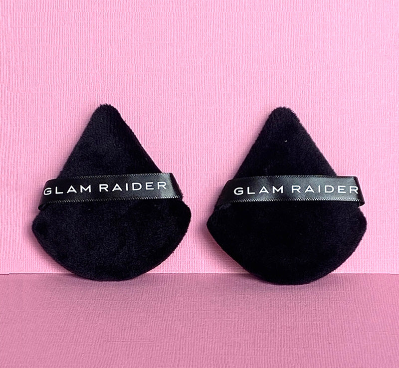 Zoologisk have Luftpost Sammentræf Glam Raider Beauty Triangle Powder Puff Makeup Sponge