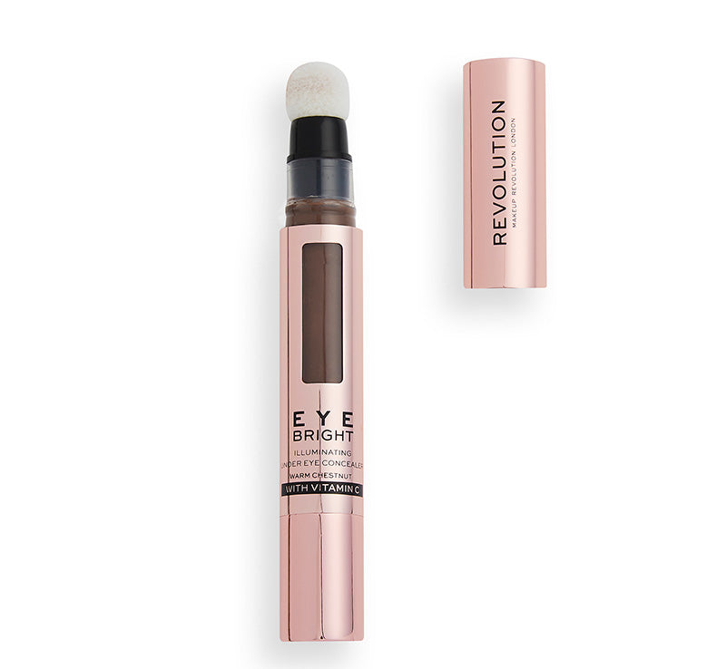 Makeup Revolution Eye Bright Illuminating Concealer in Warm Chestnut – Glam  Raider