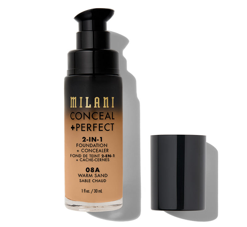 MILANI CONCEAL + PERFECT 2-IN-1 FOUNDATION - WARM SAND Glam Raider
