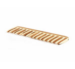 BASS BRUSHES BAMBOO WOOD LARGE WIDE & FINE TOOTH COMB Glam Raider